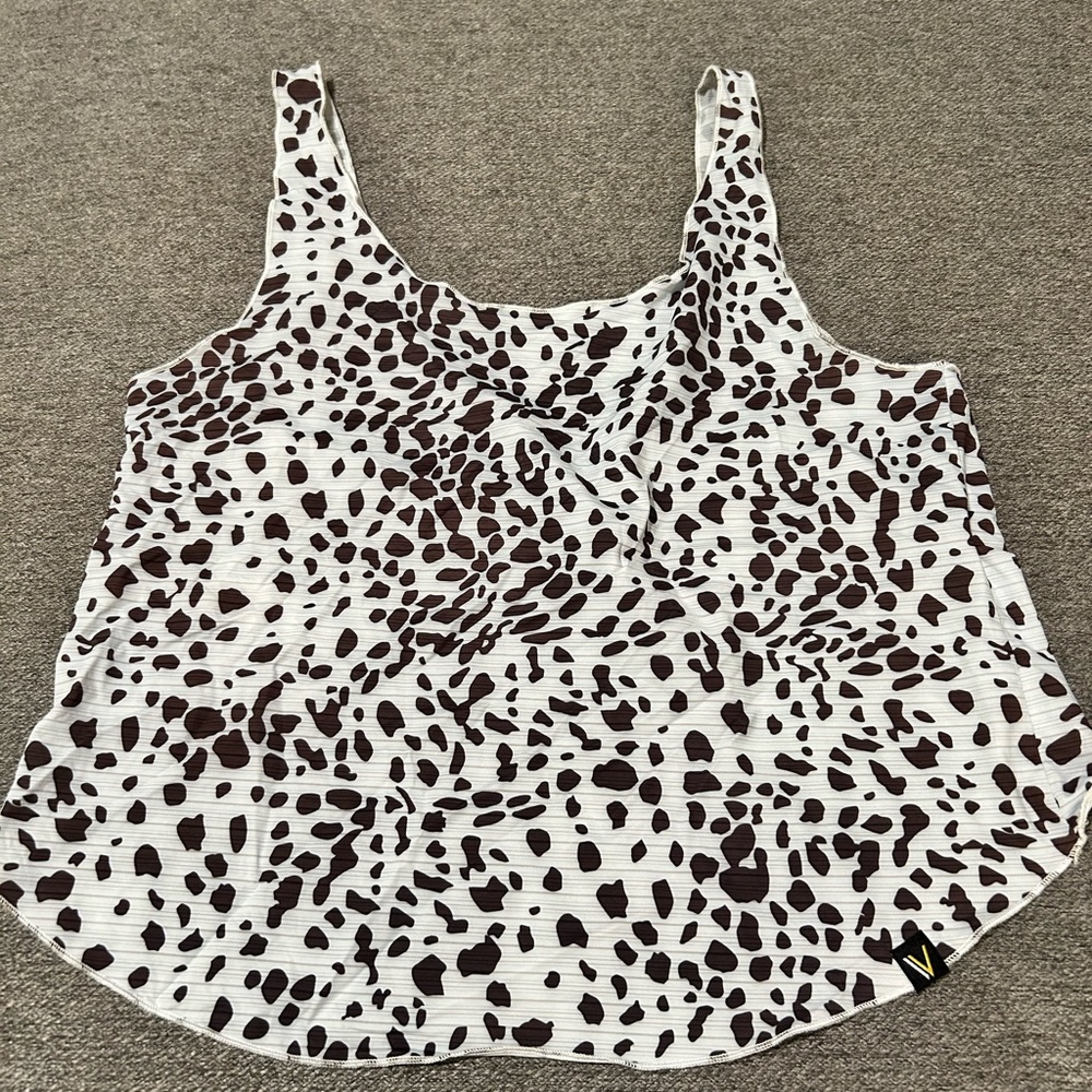 Vull tie back crop top. Size small